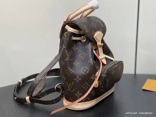 Official oldcobbler LOUIS MONTSOURIS-24*25*12CM VUITTON 0521